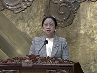 Ketua DPR RI, Puan Maharani dalam Rapat Paripurna Khusus dalam Rangka HUT ke-81 DPR RI di Komplek Parlemen, Jakarta, Selasa (1/9/2026). (Tangkapan Layar Youtube/DPR RI)