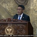 Ketua Komisi XI DPR RI, Mukhamad Misbakhun dalam Rapat Paripurna Khusus dalam Rangka HUT ke-81 DPR RI di Komplek Parlemen, Jakarta, Selasa (1/9/2026). (Tangkapan Layar Youtube/DPR RI)