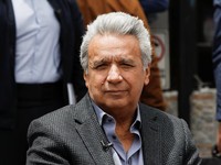 Mantan Presiden Ekuador, Lenin Moreno. (REUTERS/Henry Romero/File Photo)