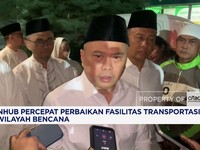 Menhub Optimistis Percepat Perbaikan Fasilitas Transportasi di Wilayah Bencana