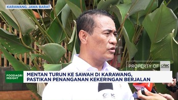 Mentan Pastikan Penanganan Kekeringan Berjalan di Karawang