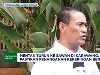 Mentan Pastikan Penanganan Kekeringan Berjalan di Karawang