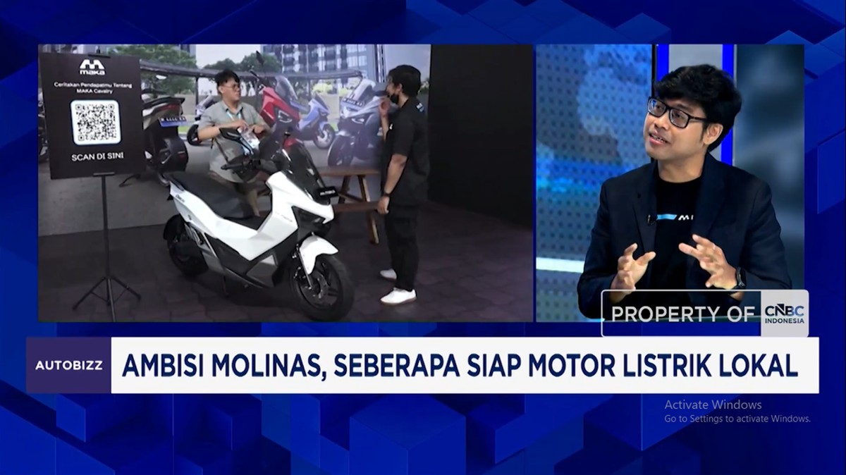 Video:Motor Listrik Lokal Dukung Molinas Prabowo, Siap Penuhi TKDN 60%