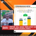 Neraca Dagang RI Surplus Lagi di Juli 2026, Capai USD 130 Juta