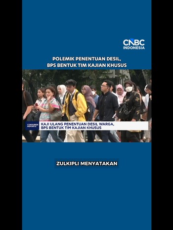 Polemik Penentuan Desil, BPS Bentuk Tim Kajian Khusus
