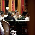 Presiden Prabowo Subianto memimpin rapat terbatas bersama sejumlah menteri di Hambalang, Kabupaten Bogor, Selasa, 1 September 2026, untuk membahas langkah konkret meningkatkan kualitas hunian dan lingkungan tempat tinggal masyarakat. (Instagram/sekre