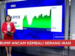 Trump Kembali Ancam Iran - PMI Manufaktur RI Turun, Rupiah Kembali Tertekan