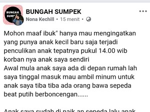 Kabar Penculikan Anak di Medsos Gegerkan Warga Gresik, Begini Faktanya