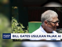 Bill Gates Usulkan Pajak AI