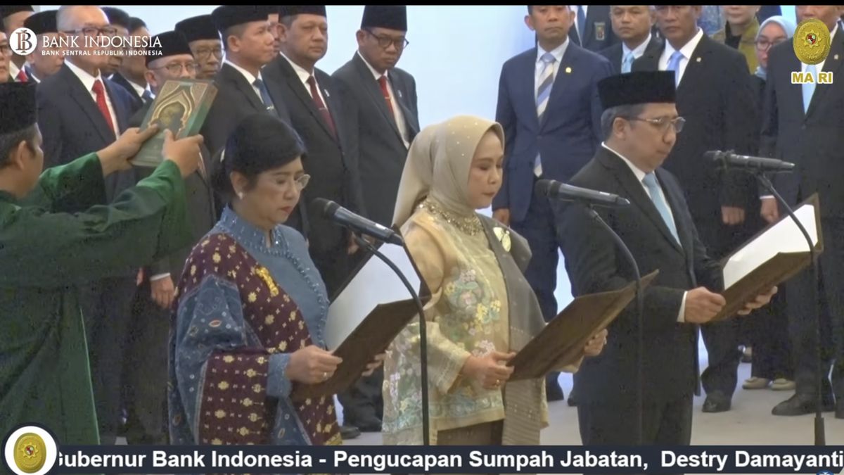 Sah Jadi Gubernur BI, Destry Jelaskan Maksud Bagi-Bagi Tugas