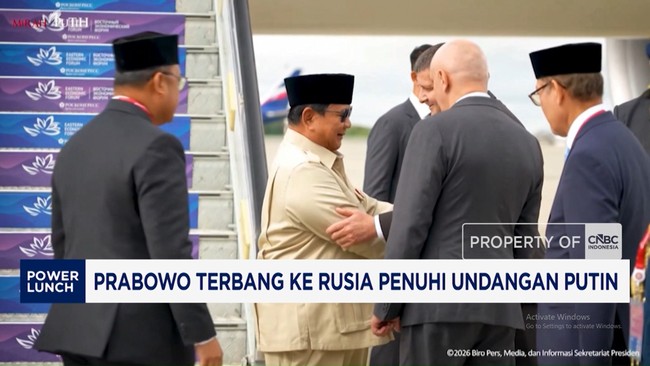 Video: Jadi Tamu Kehormatan Putin, Prabowo Telah Tiba di Rusia