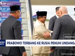 Jadi Tamu Kehormatan Putin, Prabowo Telah Tiba di Rusia