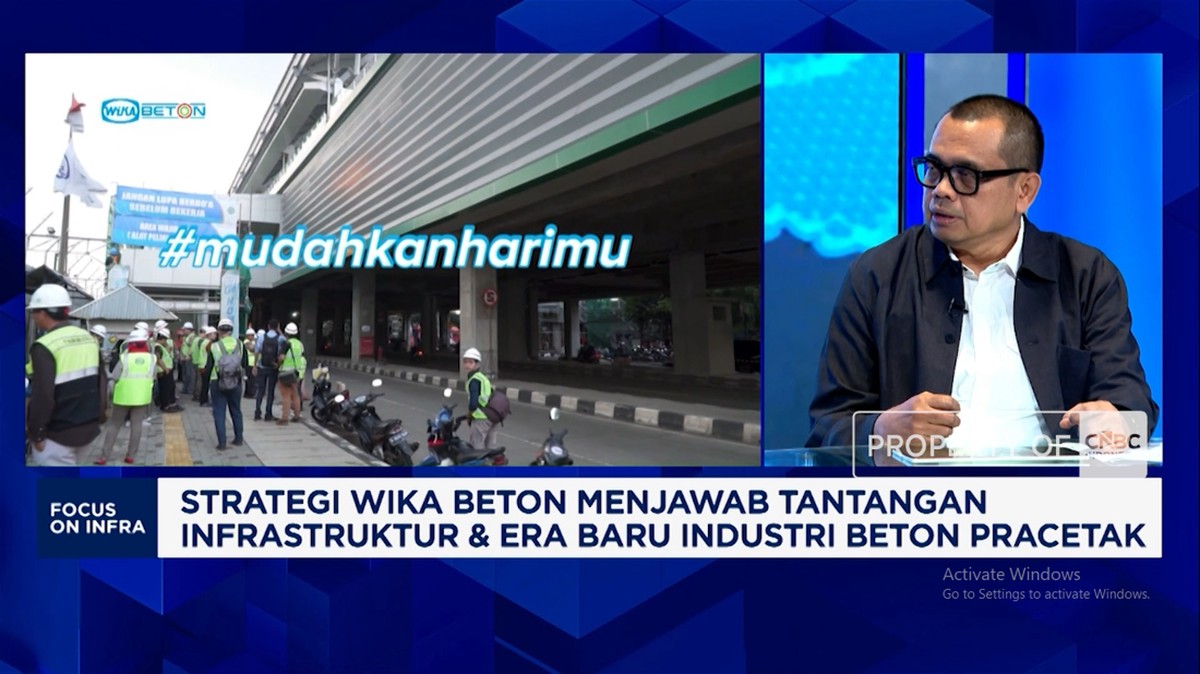 Video: Target Kontrak RP 5 T, BUMN Beton Pracetak Ekspansi Luar Negeri