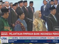 MA Lantik Destry, Aida & Solikin Sebagai Pimpinan Bank Indonesia 2026-2031