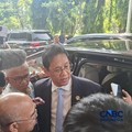 Menteri Keuangan (Menkeu) Purbaya Yudhi Sadewa saat ditemui wartawan di gedung DPR, Rabu (2/9/2026). (CNBC Indonesia/Chandra Dwi Pranata)