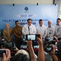 Menteri Koordinator Bidang Perekonomian Airlangga Hartarto dalam Kick Off Program Pelatihan Vokasi Nasional Batch IV Tahun 2026, di Kota Serang, pada Selasa (1/9/2026).