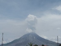 Pengamatan Gunung Sinabung 02-09-2026 06:00-12:00 WIB. (Dok. Tim Pengamatan Gunung Api Badan Geologi)