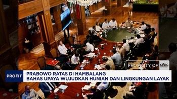 Prabowo Ratas di Hambalang Bahas Wujudkan Hunian & Lingkungan Layak