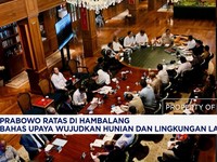 Prabowo Ratas di Hambalang Bahas Wujudkan Hunian & Lingkungan Layak
