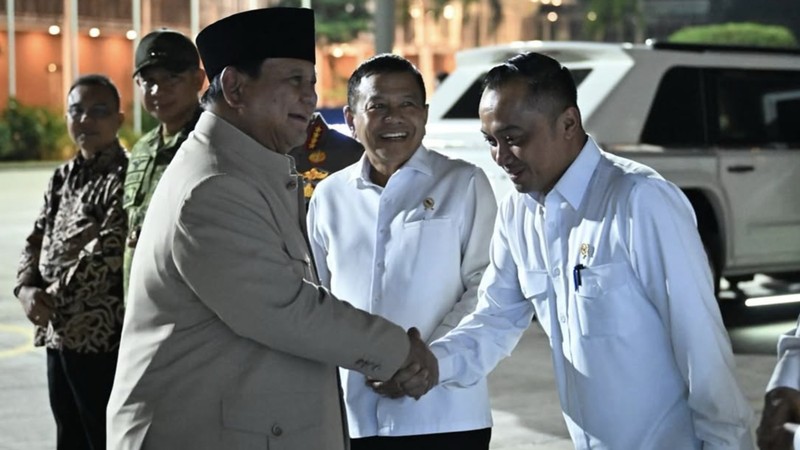 Presiden Republik Indonesia, Prabowo Subianto, bertolak menuju Vladivostok, Rusia, pada Selasa (1/9/2026), untuk menghadiri Eastern Economic Forum (EEF) ke-11 sebagai tamu kehormatan utama yang digelar di Far Eastern Federal University (FEFU). (Instagram/sekretariat.kabinet)