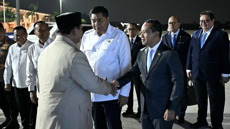 Presiden Republik Indonesia, Prabowo Subianto, bertolak menuju Vladivostok, Rusia, pada Selasa (1/9/2026), untuk menghadiri Eastern Economic Forum (EEF) ke-11 sebagai tamu kehormatan utama yang digelar di Far Eastern Federal University (FEFU). (Instagram/sekretariat.kabinet)