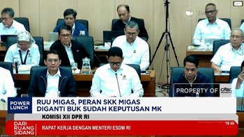 RUU Migas, Peran SKK Migas Diganti BUK Sudah Keputusan MK