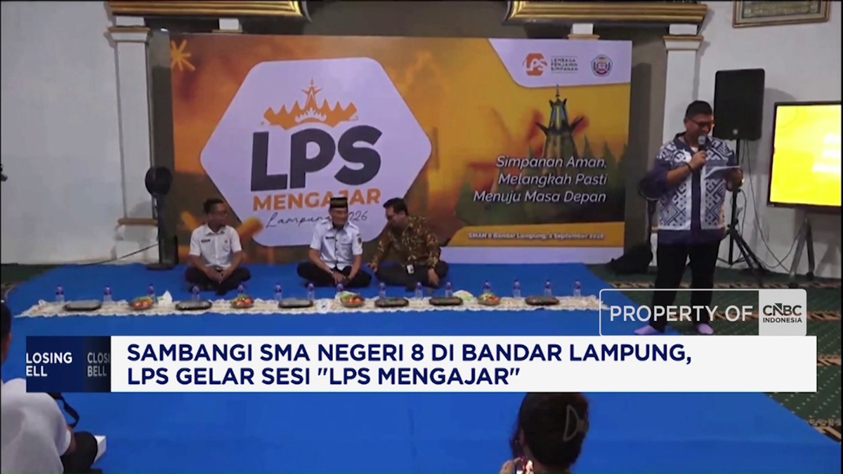 Sambangi SMAN 8 di Bandar Lampung, LPS Gelar Sesi "LPS Mengajar"