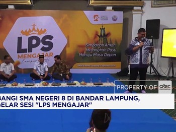 Sambangi Sma 8 di Bandar Lampung, LPS Gelar Sesi "LPS Mengajar"