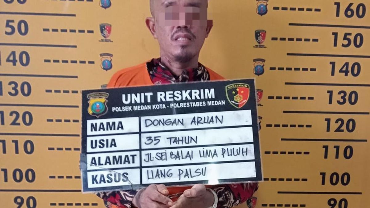 Pengedar Uang Palsu Gagal Beraksi di Medan, Barbuk Dibeli Online