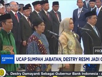 Ucap Sumpah Jabatan, Destry Resmi Jadi Gubernur BI