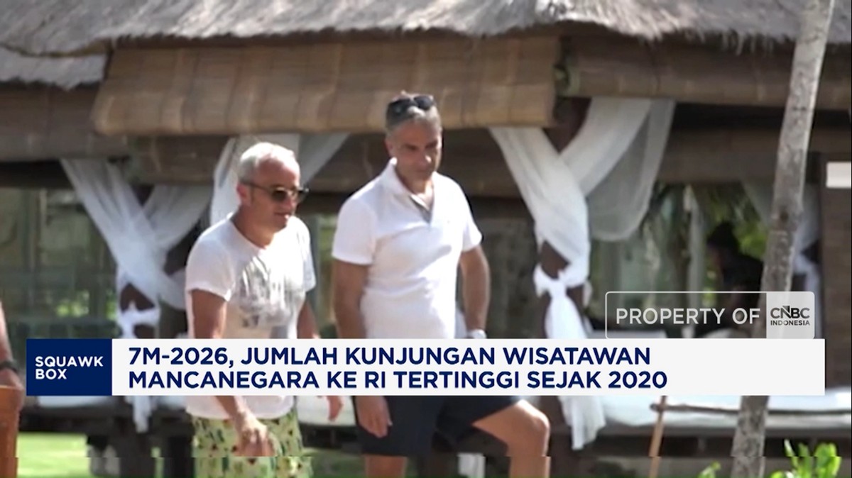7M-2026, Jumlah Kunjungan Wisatawan Mancanegara ke RI Tertinggi 2020