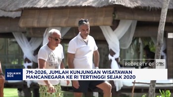 7M-2026, Jumlah Kunjungan Wisatawan Mancanegara ke RI Tertinggi sejak 2020