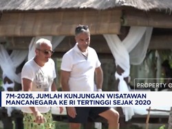 7M-2026, Jumlah Kunjungan Wisatawan Mancanegara ke RI Tertinggi sejak 2020