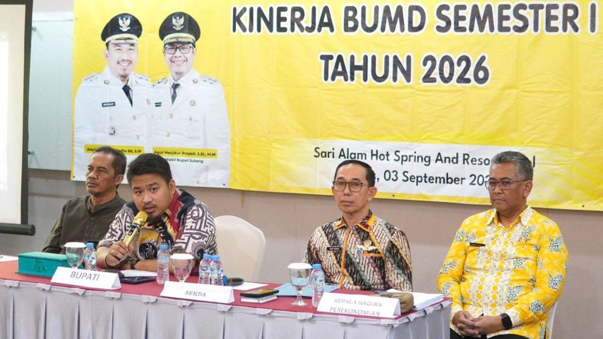 Bupati Subang Dorong BUMD Perkuat Kontribusi untuk Kemandirian Fiskal