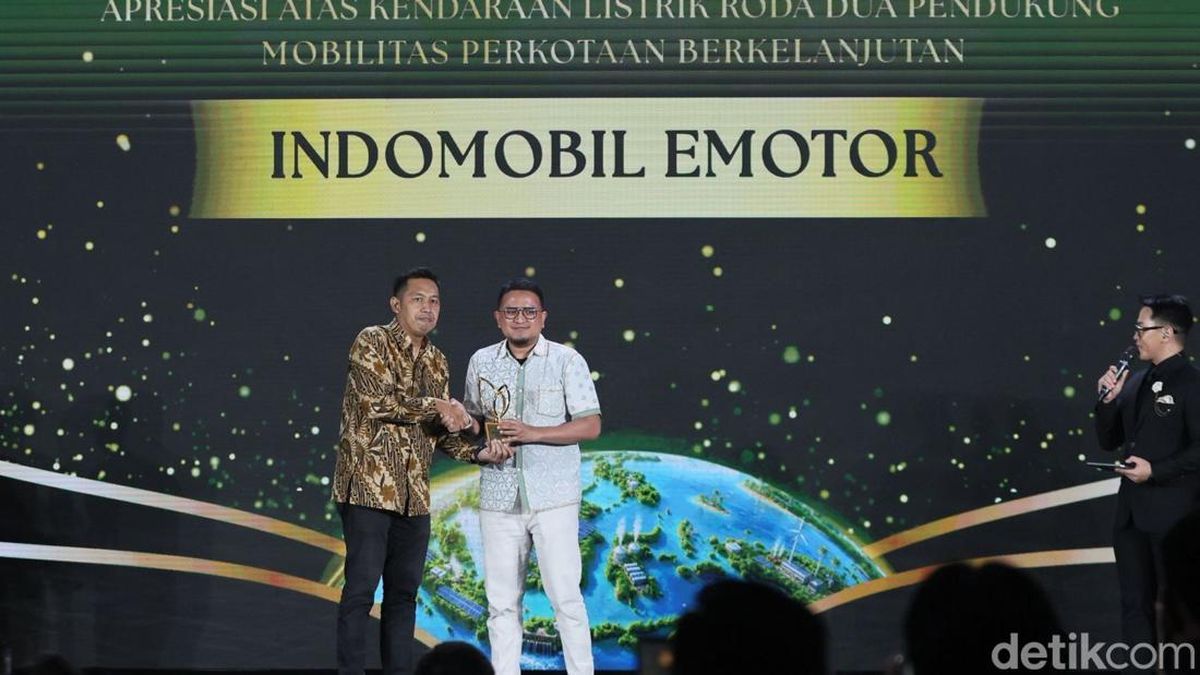 Indomobil eMotor Raih Anugerah Ekonomi Hijau NadiKabar.com
