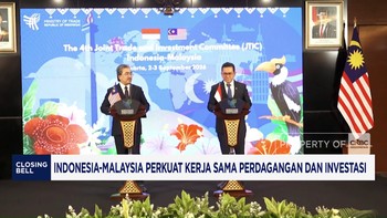 Indonesia-Malaysia Perkuat Kerja Sama Perdagangan & Investasi