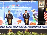Indonesia-Malaysia Perkuat Kerja Sama Perdagangan & Investasi