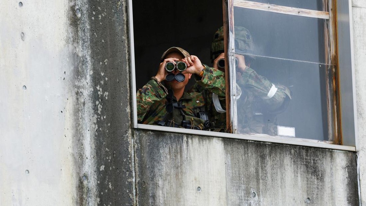 Potret Jepang dan Prancis Gelar Latihan Perang Drone "Brunet-Takamori"