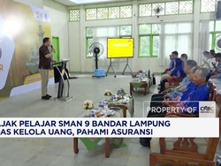 LPS Ajak Pelajar SMAN 9 Bandar Lampung Cerdas Kelola Uang, Pahami Asuransi