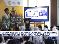 LPS Gelar Edukasi Keuangan di SMAN 5 Bandar Lampung