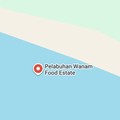 Pelabuhan Wanam di Papua. (Dok. Tangkapan Layar/Google Maps)