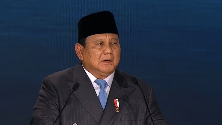 Pidato Presiden Prabowow Subianto saat hadir sebagai tamu Kehormatan Utama pada EEF ke-11, Vladivostok, RUsia, Kamis (3/9/2026). (YouTube/Sekretariat Presiden)