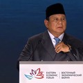 Pidato Presiden Prabowow Subianto saat hadir sebagai tamu Kehormatan Utama pada EEF ke-11, Vladivostok, RUsia, Kamis (3/9/2026). (YouTube/Sekretariat Presiden)