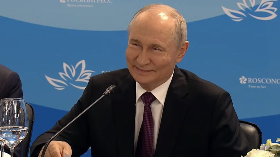 Presiden Rusia, Vladimir Putin di Vladivostok. Rusia, Kamis (3/9/2026). (YouTube/Sekretariat Presiden)