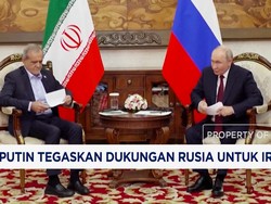 Putin Tegaskan Dukungan Rusia untuk Iran