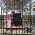 Seseorang melewati area produksi perakitan mobil listrik di Pabrik mobil listrik BYD di Subang, Jawa Barat, Kamis (3/9/2026). (CNBC Indonesia/Ferry Sandi)