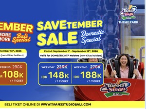 Ada Promo SAVETEMBER, Main ke Trans Studio Bali Mulai Rp 98 Ribu