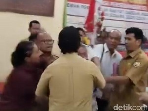 Ketua DPRD Ende Adu Jotos dengan Anggota Dewan, Videonya Viral