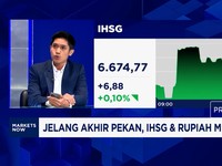 Asing Mulai Masuk Pasar, IHSG & Rupiah di Akhir Pekan Bisa Ditutup Hijau?
