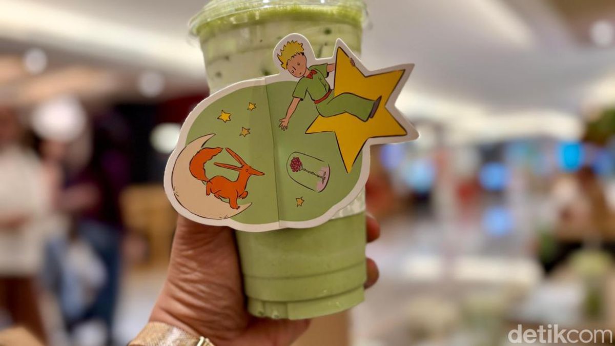 Gemas! 'The Little Prince' Hadir dalam Menu Serba Matcha di Gerai Teh Ini